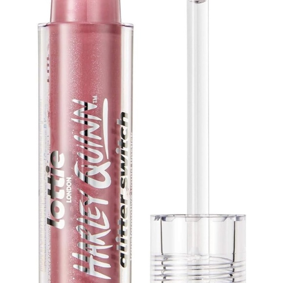 Harley Quinn Glitter Switch Lipstick - Pink - Picture 1 of 3